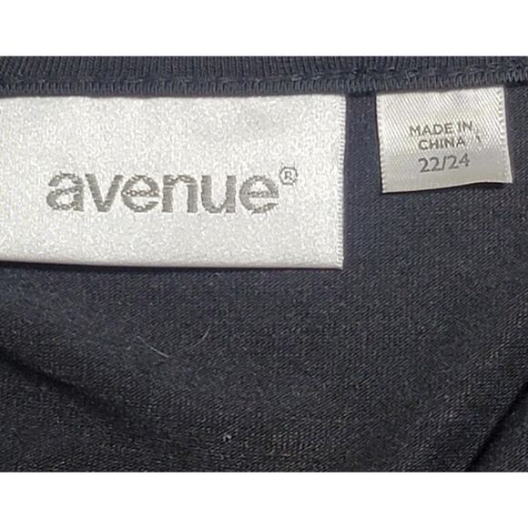 Avenue Black Purple Sequin Abstract Sleeveless Top 22 24 New Without Tags Flowy - Picture 3 of 6